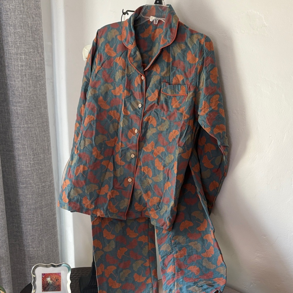 Floral Print Pajama Set